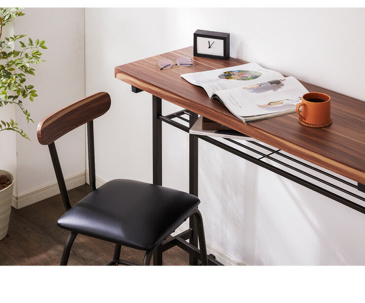 ダイニングチェア 2脚セット カウンターチェア カウンタチェア カウンター 木目調 チェア 椅子 同色セット ヴィンテージ ダイニング椅子 チェアセット リビングチェア