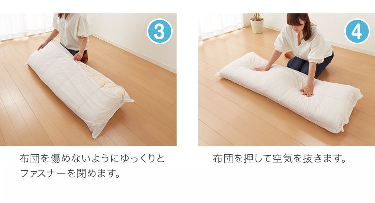 洗濯ネット 布団用 洗濯袋 Lサイズ 大型 特大 大容量 220cm×50cm ランドリーネット 毛布 タオル 掛け布団 敷き布団 敷きパッド こたつ布団 ラグ 寝具 ふとんァスナー収納付き 全開ファスナー 型崩れ防止 まとめ洗い