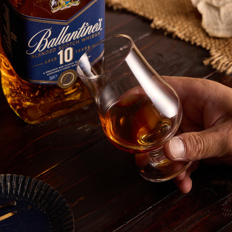 スコッチの宝石 バランタイン10年 テイスティンググラスセット ギフト プレゼント プチギフト 贈答用 贈り物 手土産 ラッピング済 ウィスキー whisky スコッチ バランタイン Ballantine 10年 グラス
