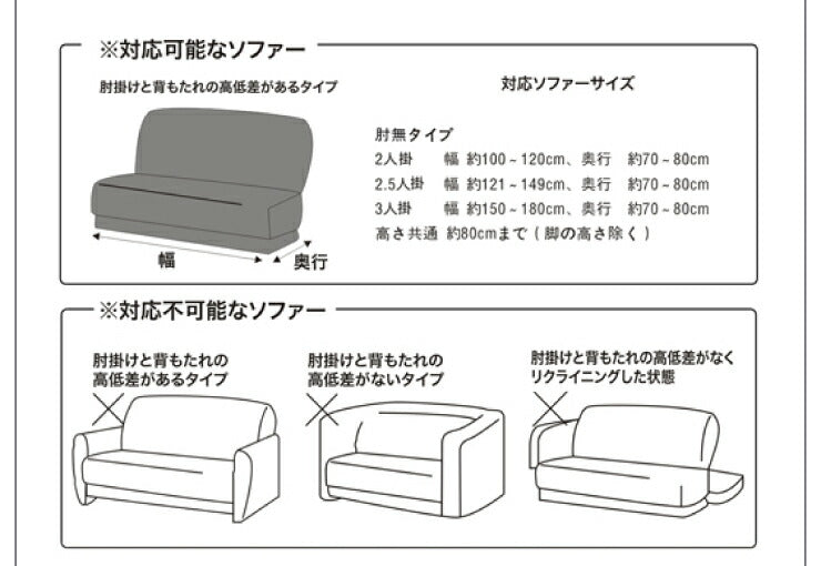 ソファーカバー 3人掛け 肘なし ニットデニム生地 3人用 デニム モダン 北欧 おしゃれ 洗える ウォッシャブル 汚れ防止 ズレない 伸縮素材 [ReFit] リ・フィット 肘掛けなし 肘無し ソファカバー カバー