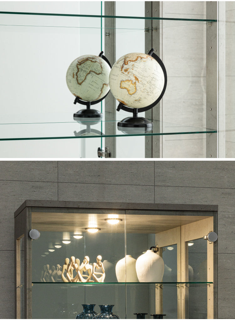 マッキンレー コレクションケース単品 160 幅80×奥行45×高さ160cm ハイタイプ コレクションラック ガラスケース 開梱設置無料 鍵付 鏡付 フィギュア(代引不可)