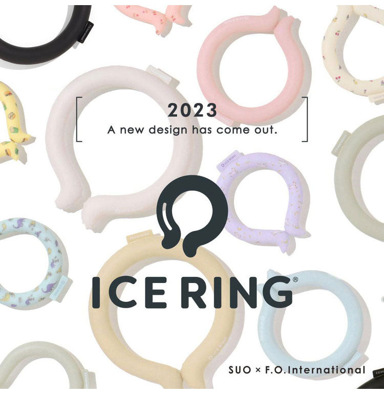 ICE RING アイスリング ネッククーラー 結露しない 繰り返し使える キッズ A3Y4012 Sサイズ suo クールリング 保冷剤 暑さ対策 子供用 キッズ用(代引不可)