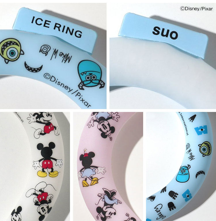 アイスリング ディズニー ネッククーラー 大人用 おとな用 結露しない 繰り返し使える ICERING オトナ A3Y4162 Mサイズ クールリング 保冷剤 暑さ対策(代引不可)【メール便配送】