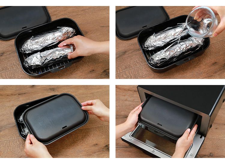 超蜜やきいもトースター 焼き芋 焼き芋メーカー レシピ本付き トースター タイマー付き