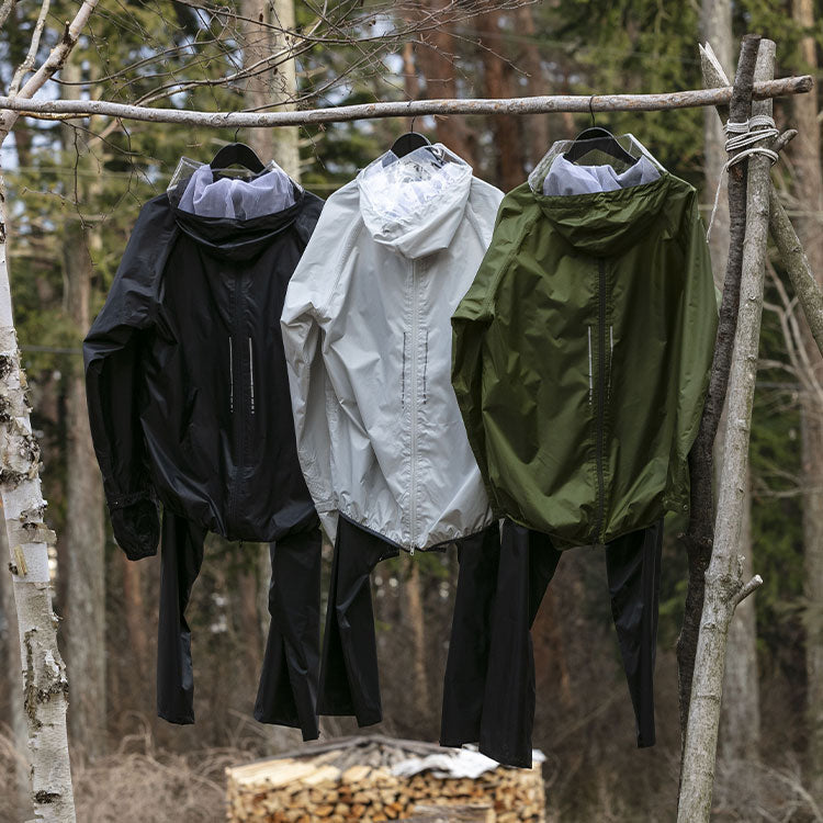 ビッグサイズ 4L~8L THE ROOTS レインスーツ リュック対応 上下セット 大きいサイズ リュックインレインスーツ メンズ 収納袋付き 梅雨 通勤 通学 自転車 レインウェア カッパ 雨合羽 雨具【送料