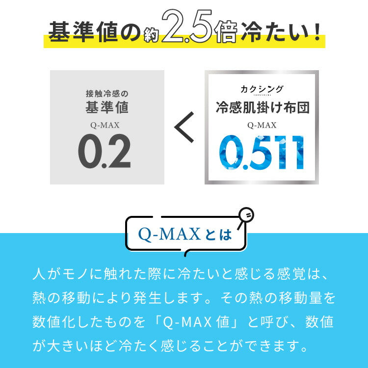 カクシング 革新的冷感 敷きパッド 夏 夏用 洗える 接触冷感 Q-MAX0.511 窒化ホウ素配合 冷感持続 おしゃれ ひんやり ベッドパッド 敷布団 KAKUSHING 夏用寝具 シングル