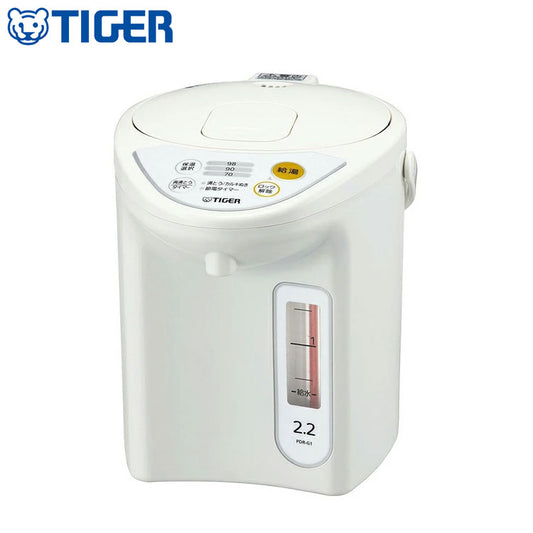 タイガー魔法瓶 マイコン電動ポット 2.2L PDR-G221-W 電気ポット