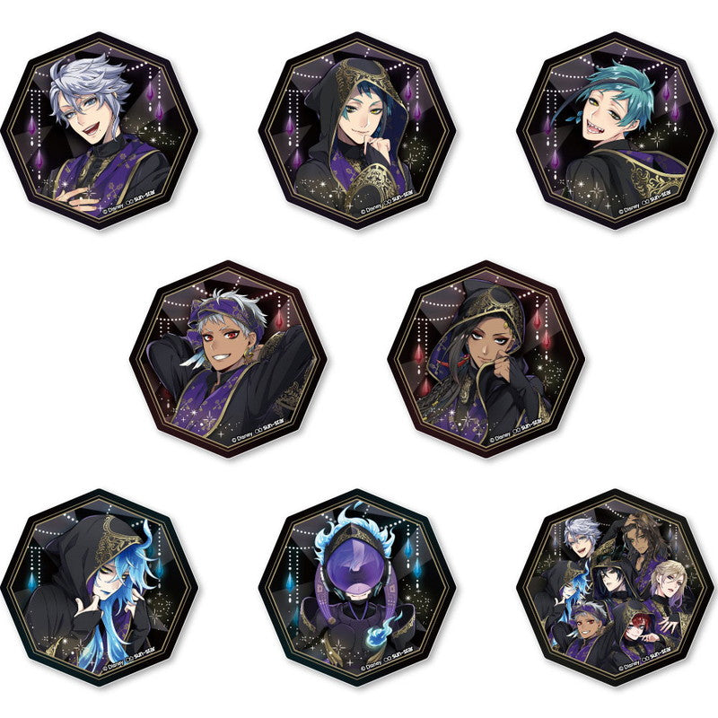 【BOX販売】 ディズニー ツイステッドワンダーランド アクリルクリップ Cセット 式典服 S3620638 サンスター文具 ツイステ