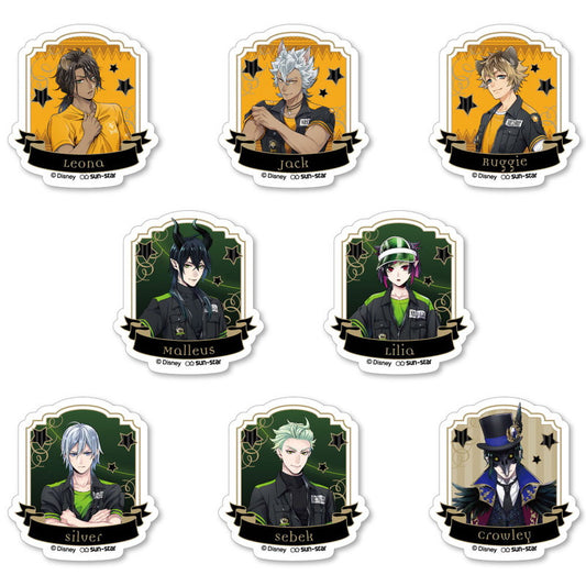 【BOX販売】 ディズニー ツイステッドワンダーランド アクリルクリップ Bセット 運動着 S3620689 サンスター文具 ツイステ