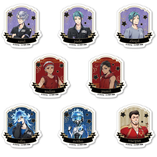 【BOX販売】 ディズニー ツイステッドワンダーランド アクリルクリップ Cセット 運動着 S3620697 サンスター文具 ツイステ