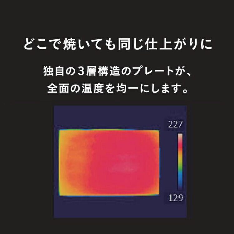 バルミューダ The Plate Pro K10A-BK BALMUDA ホットプレート ブラック 卓上調理 ステンレス お手入れ簡単