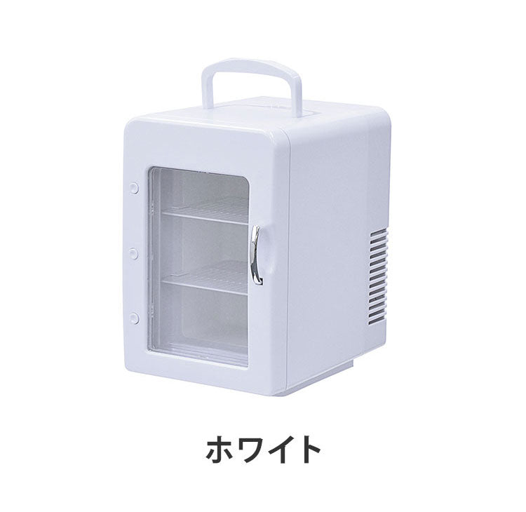 4L 冷温庫 冷蔵庫 保冷庫 ポータブル ミニ ペルチェ 小型 ポータブル冷蔵庫 車載冷蔵庫 持ち運び 卓上 小さい 車中泊 社内 キャンプ アウトドア 保冷 保温 保温子 ホワイト ベルソス VS-CW004【