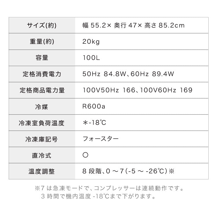 simplus 冷凍庫 上開き 100L 庫内灯付き バスケット付き 鍵付き 静音 大容量 冷凍冷蔵庫 省エネ 温度調整 冷凍ストック まとめ買い 冷凍食品 SP-100LUPD【メーカー保証1年】