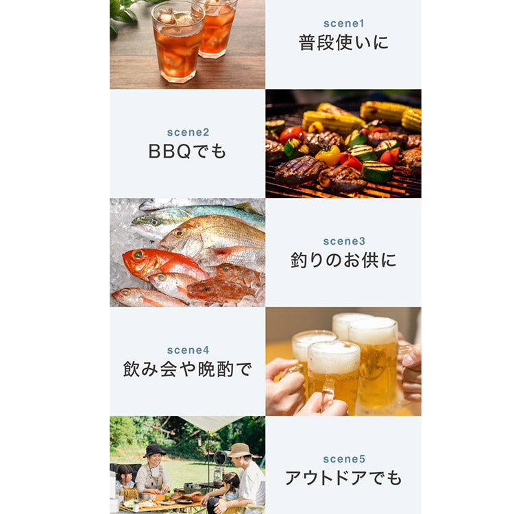 製氷機 最短6分 simplus 高速製氷 SP-CED03 自動製氷 コンパクト 家庭用 レジャー アウトドア シンプラス【メーカー保証1年】